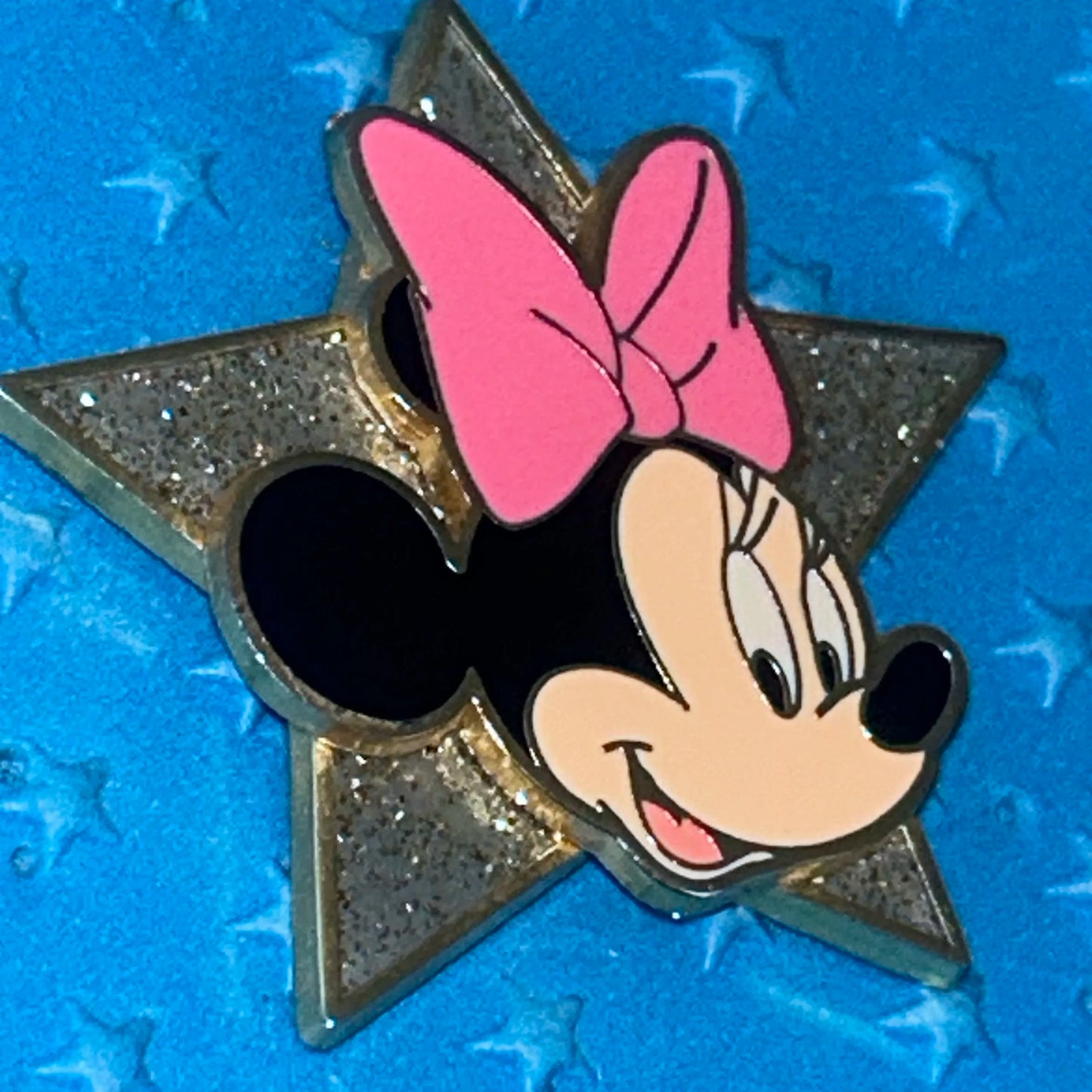 DSF - Minnie Mouse - Glitter Star - Side Profile - Disney Pin
