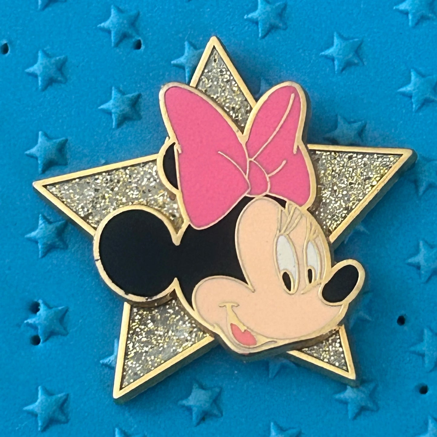 DSF - Minnie Mouse - Glitter Star - Side Profile - Disney Pin