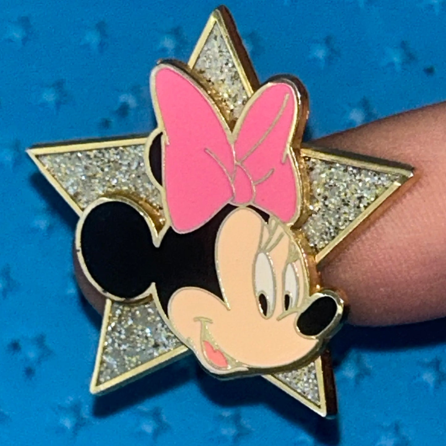 DSF - Minnie Mouse - Glitter Star - Side Profile - Disney Pin