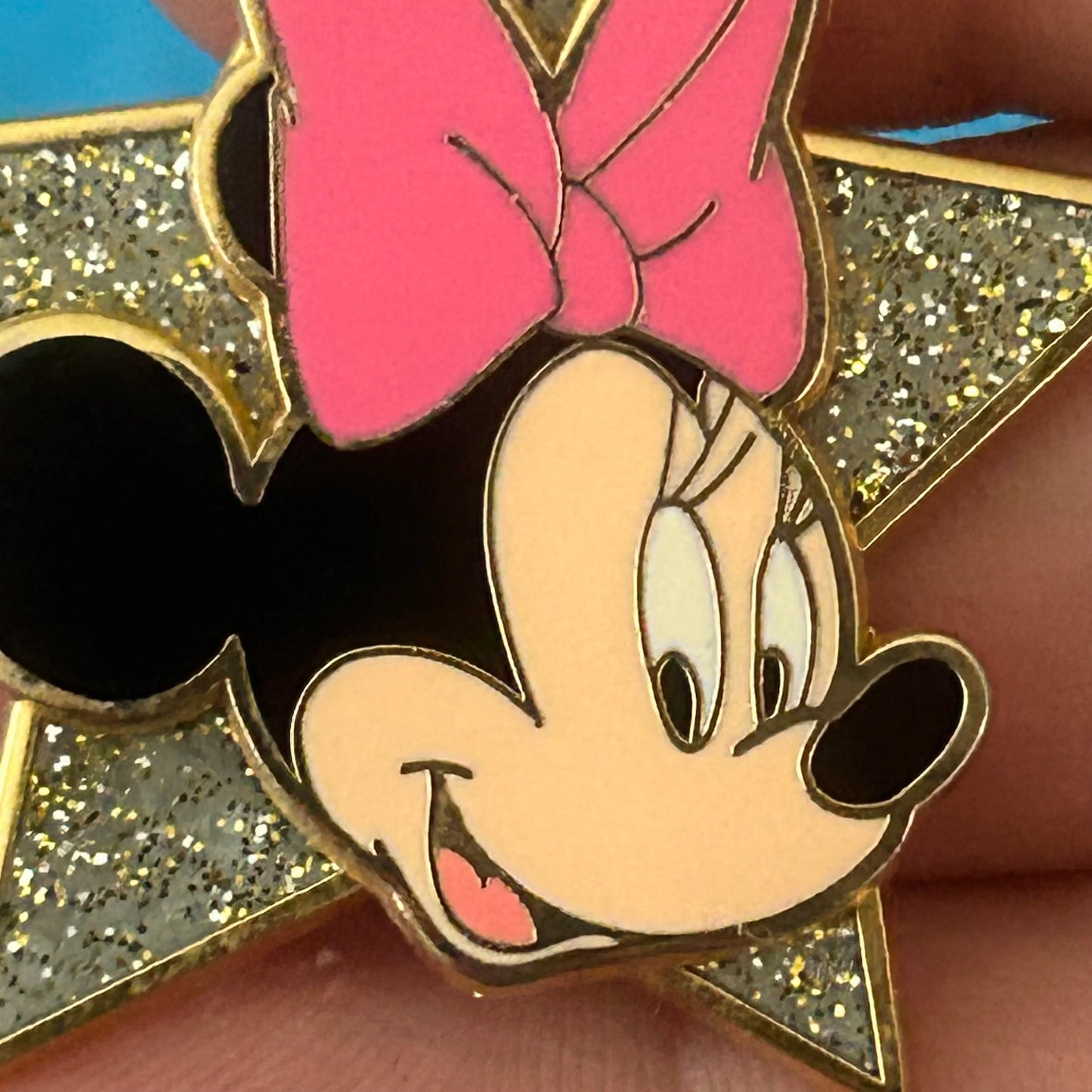 DSF - Minnie Mouse - Glitter Star - Side Profile - Disney Pin
