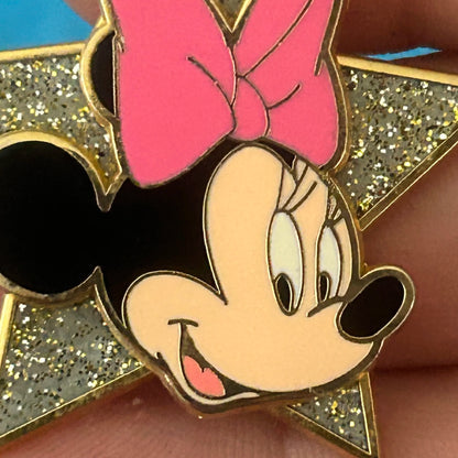 DSF - Minnie Mouse - Glitter Star - Side Profile - Disney Pin