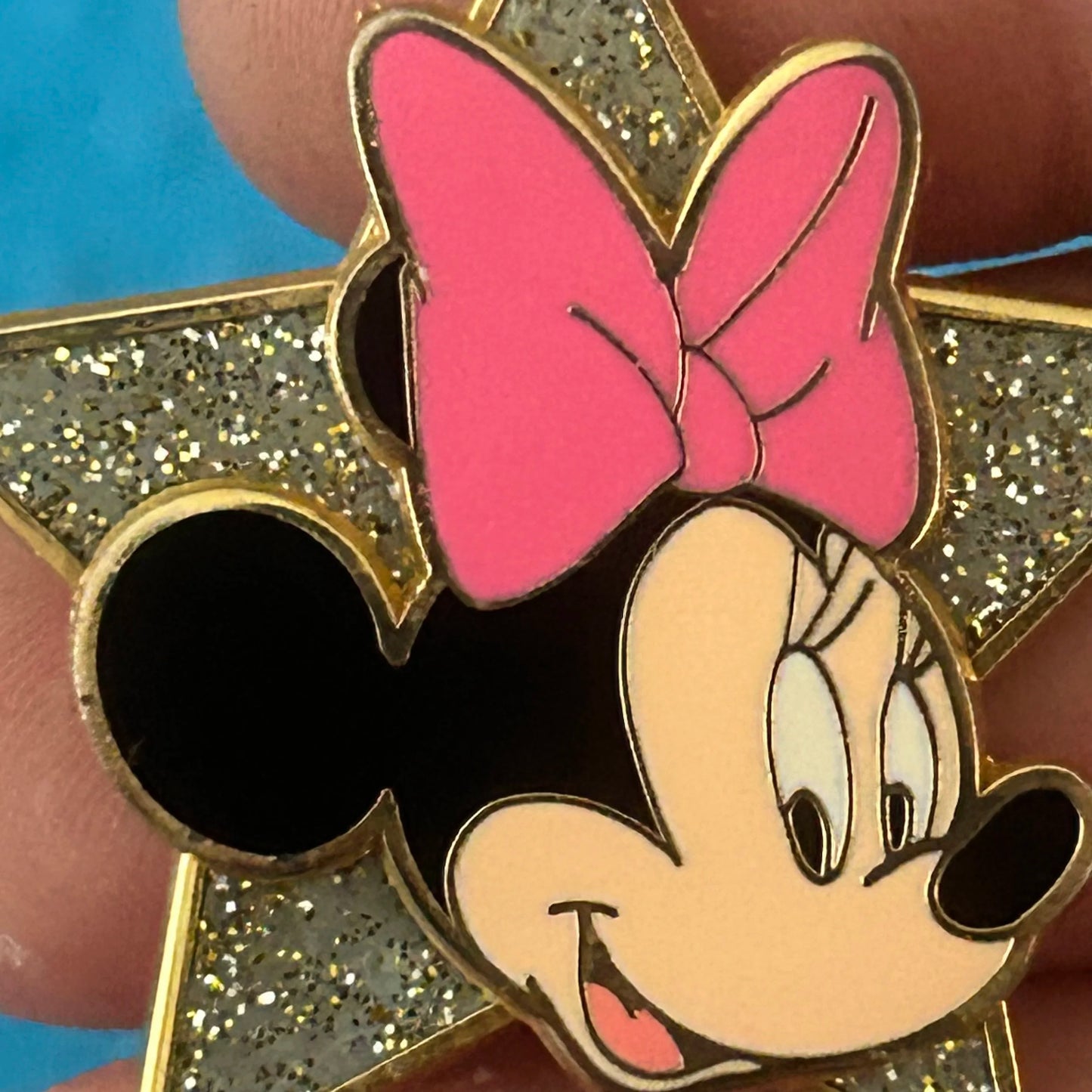 DSF - Minnie Mouse - Glitter Star - Side Profile - Disney Pin