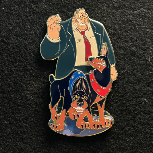2024 - Bill Sykes, Roscoe, and DeSoto - Oliver and Co - WDI - LE 300 - Disney Pin