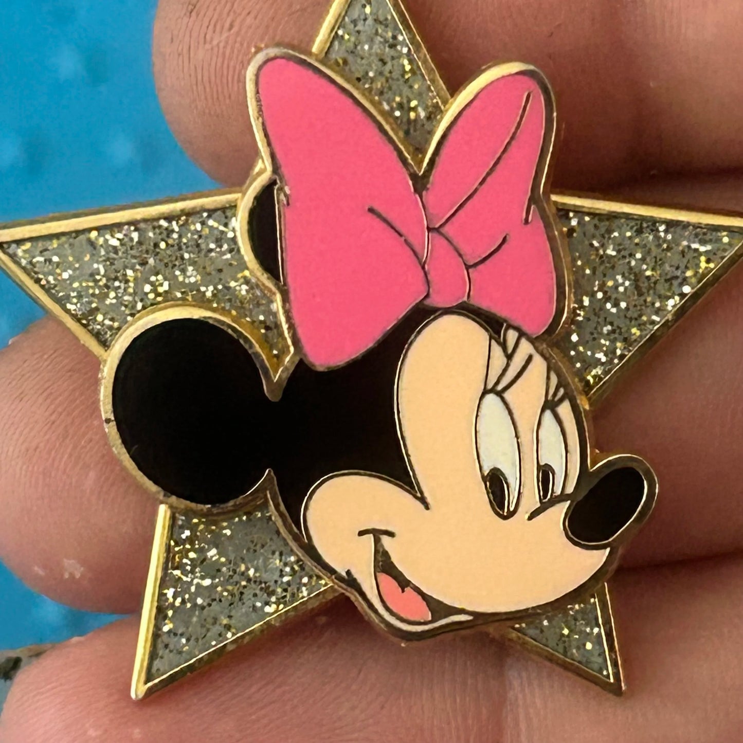 DSF - Minnie Mouse - Glitter Star - Side Profile - Disney Pin
