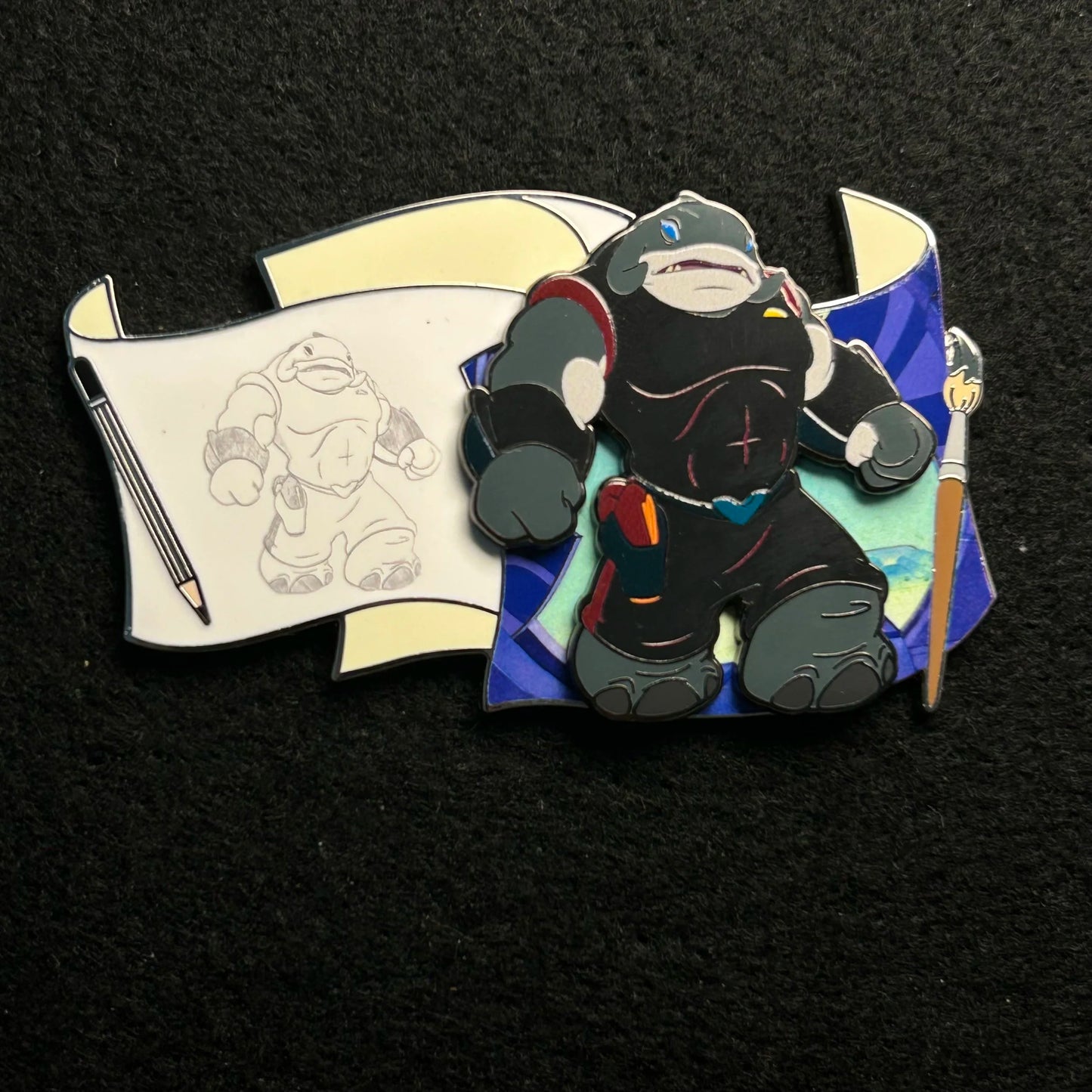 2025 - Captain Gantu - Lilo and Stitch - Off The Page Series - WDI - LE 300 - Disney Pin
