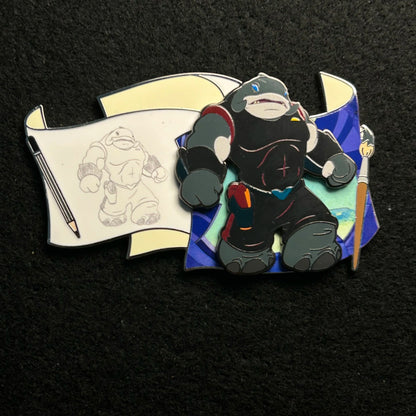 2025 - Captain Gantu - Lilo and Stitch - Off The Page Series - WDI - LE 300 - Disney Pin