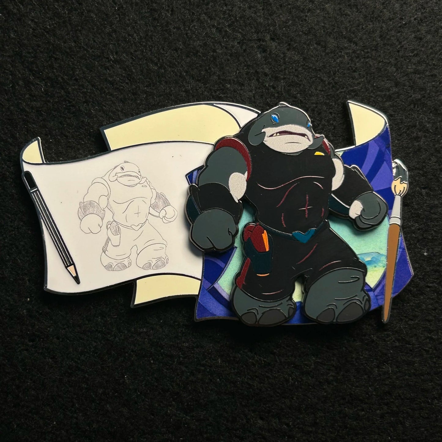 2025 - Captain Gantu - Lilo and Stitch - Off The Page Series - WDI - LE 300 - Disney Pin