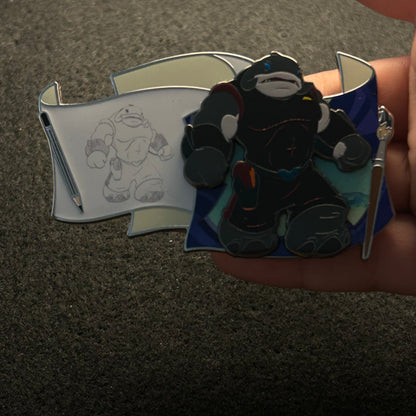 2025 - Captain Gantu - Lilo and Stitch - Off The Page Series - WDI - LE 300 - Disney Pin