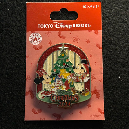 2024 - Mickey, Minnie, and Pluto - Christmas Day - TDLR - Disney Pin