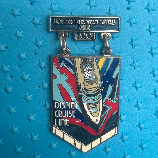 2010 - DCL - LR - European Capitals - Dangle - Pin