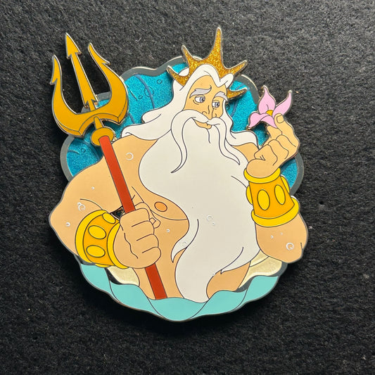 2024 - King Triton - Little Mermaid - 35th Anniversary - WDI - LE 300 - Disney Pin