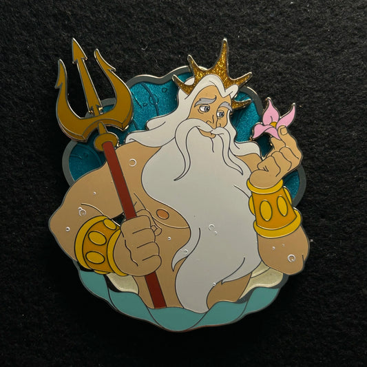 2024 - King Triton - Little Mermaid - 35th Anniversary - WDI - LE 300 - Disney Pin