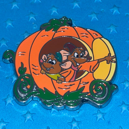 2024 - Jaq and Gus Gus - Cinderella - Pumpkin - Disney Mystery Pin
