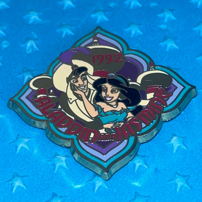 2002 - Princess Jasmine - Aladdin 1992 - Magic Carpet - Disney Pin