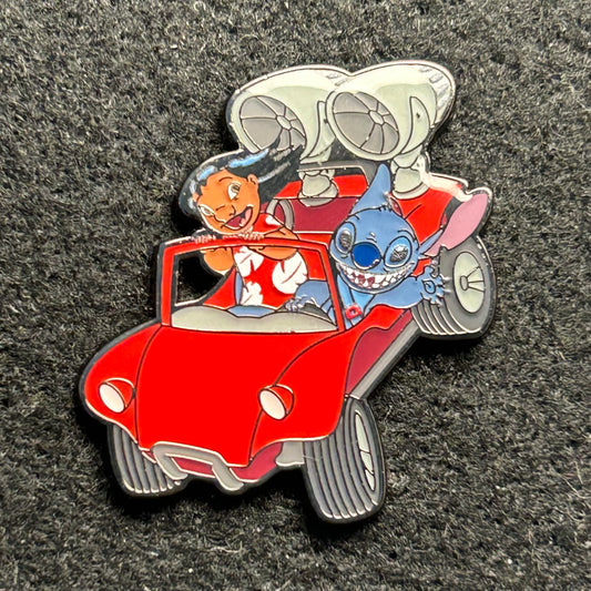 2025 - Loungefly - Lilo and Stitch - In Convertible Car - Disney Pin