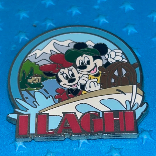 Adventures by Disney - Mickey and Minnie Mouse - Boating - Ilaghi - Disney Pin