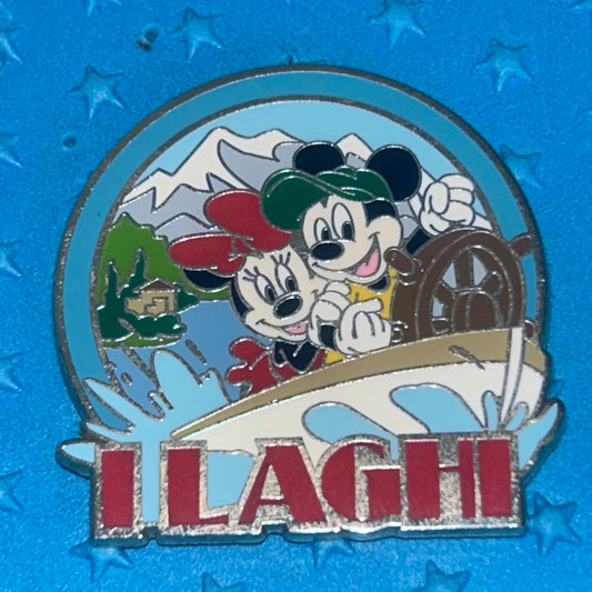 Adventures by Disney - Mickey and Minnie Mouse - Boating - Ilaghi - Disney Pin