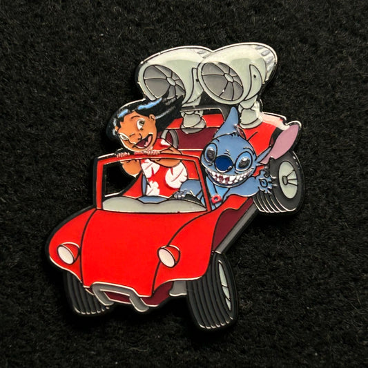 2025 - Loungefly - Lilo and Stitch - In Convertible Car - Disney Pin