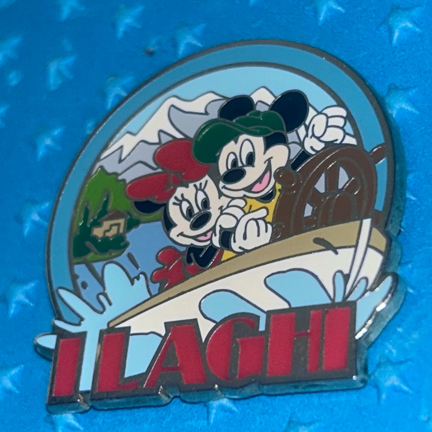 Adventures by Disney - Mickey and Minnie Mouse - Boating - Ilaghi - Disney Pin