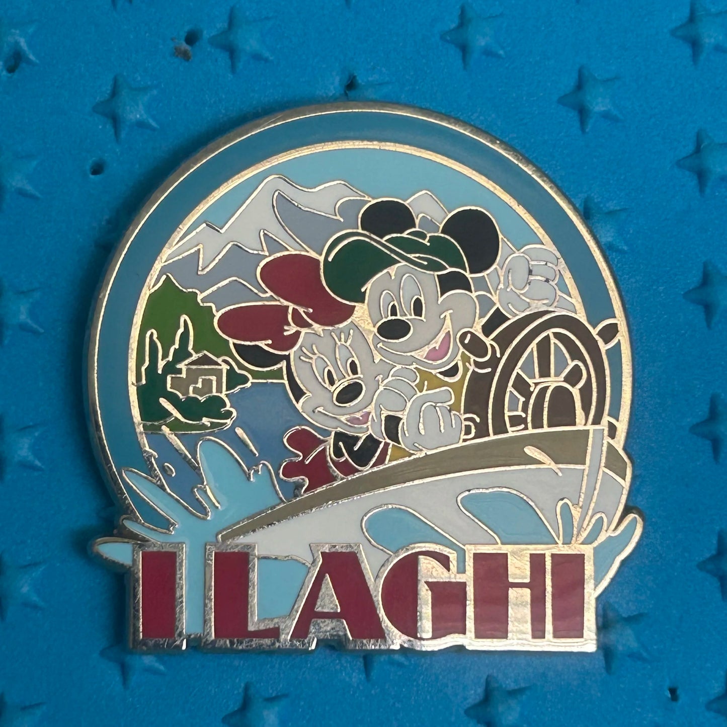 Adventures by Disney - Mickey and Minnie Mouse - Boating - Ilaghi - Disney Pin