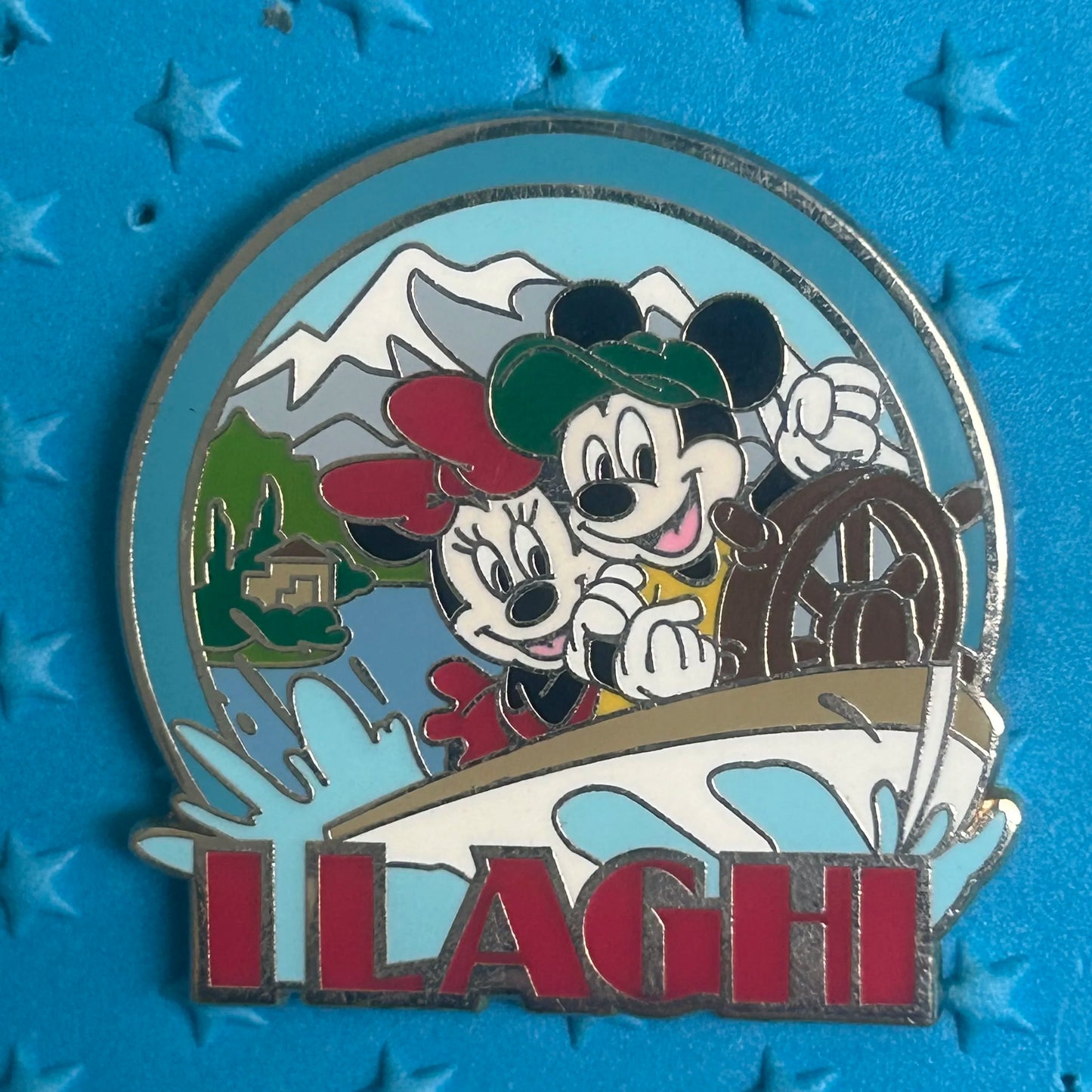 Adventures by Disney - Mickey and Minnie Mouse - Boating - Ilaghi - Disney Pin