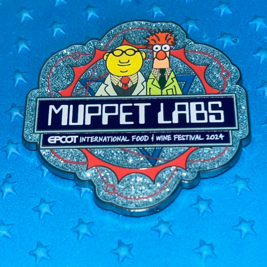2024 - Muppet Labs - Beaker and Dr. Honeydew - EPCOT - Wine Festival - Pin