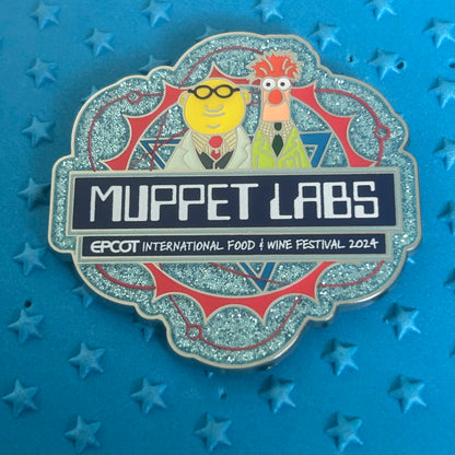 2024 - Muppet Labs - Beaker and Dr. Honeydew - EPCOT - Wine Festival - Pin