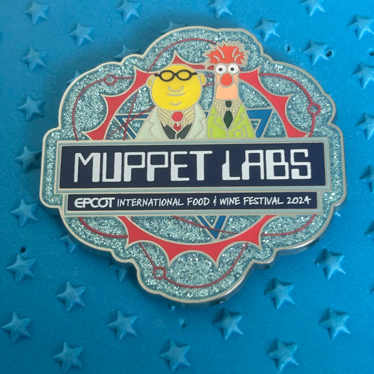 2024 - Muppet Labs - Beaker and Dr. Honeydew - EPCOT - Wine Festival - Pin