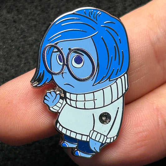 2025  - Sadness - Inside Out - Blue Series - WDW - Hidden Disney Pin