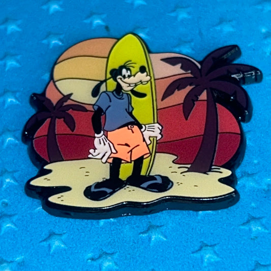 2024 -Loungefly - Goofy with Surfboard - Sunset - Disney Pin