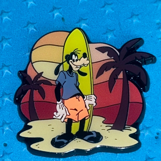 2024 -Loungefly - Goofy with Surfboard - Sunset - Disney Pin