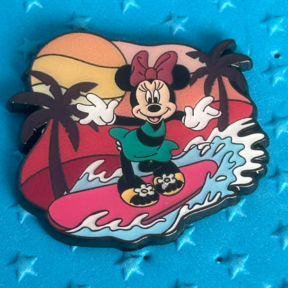 2024 - Loungefly - Minnie Mouse - Surfing at Sunset - Disney Pin