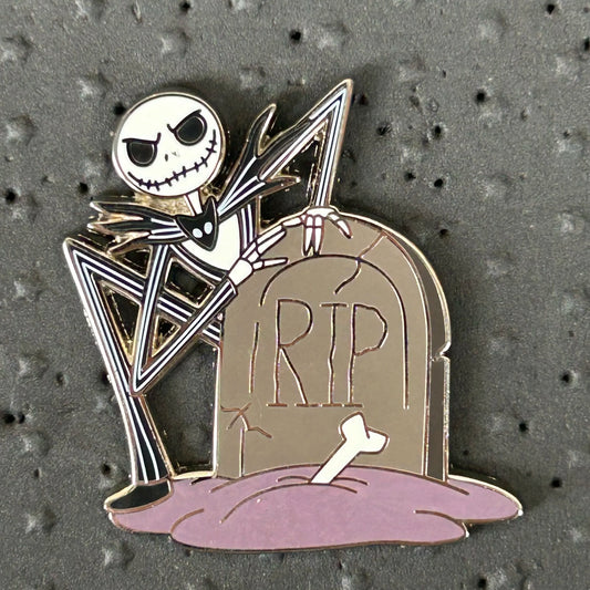 2022 - Jack Skellington - Gravestone  - Disney Pin