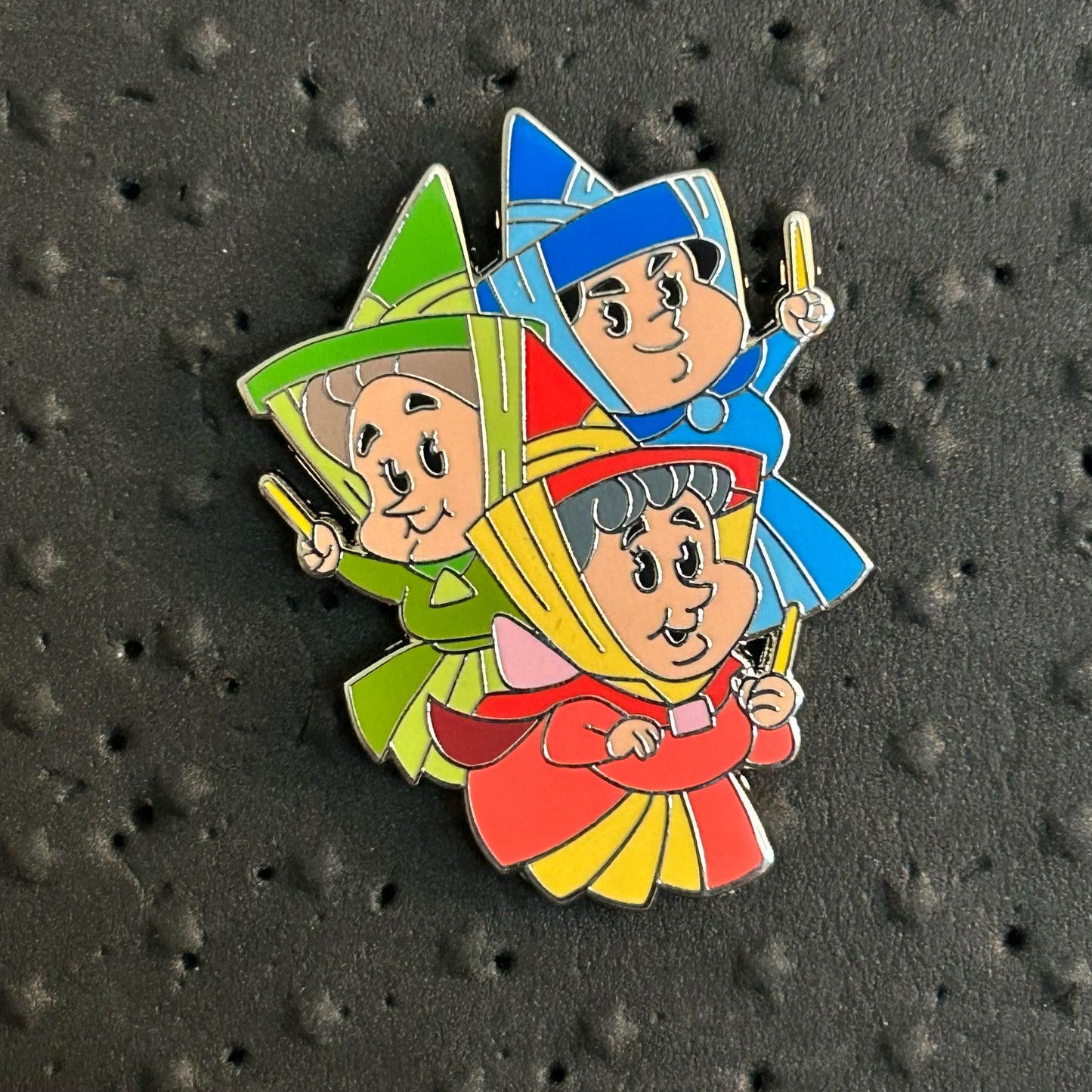 2023 - Flora, Fauna, & Merryweather - Sleeping Beauty - Build A Pin