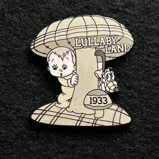 2001 - Baby and Pluto - Lullaby Land - 1933 - Disney Pin