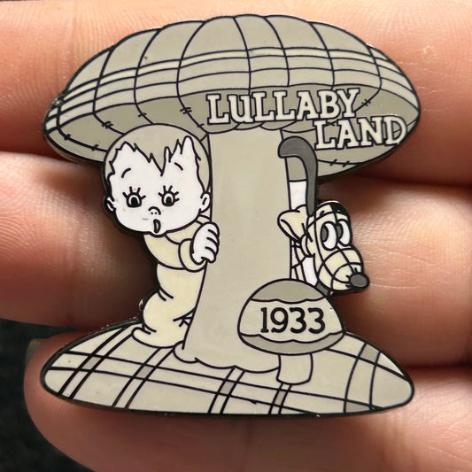 2001 - Baby and Pluto - Lullaby Land - 1933 - Disney Pin