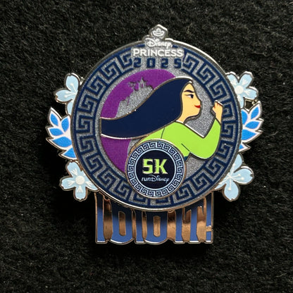2025 - Mulan - 5k - runDisney - LE 1,250 - I Did It - Disney Pin