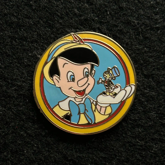 2012 - Pinocchio and Jiminy Cricket - Best Friends - Mystery Pin