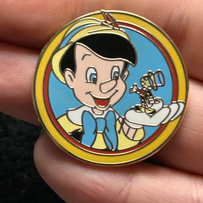2012 - Pinocchio and Jiminy Cricket - Best Friends - Mystery Pin
