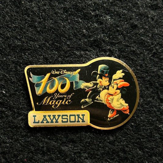 Mickey and Minnie Mouse - Iceskating - 100 Years of Magic - Disney Japan Pin