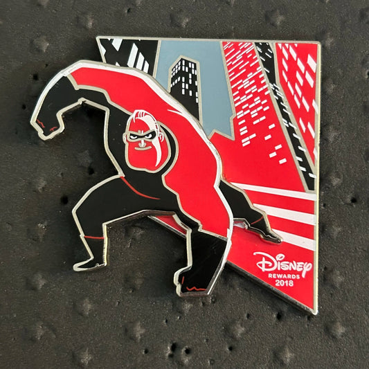 2018 - Mr Incredible - The Incredibles - Red and Black - Disney Pin