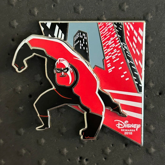 2018 - Mr Incredible - The Incredibles - Red and Black - Disney Pin