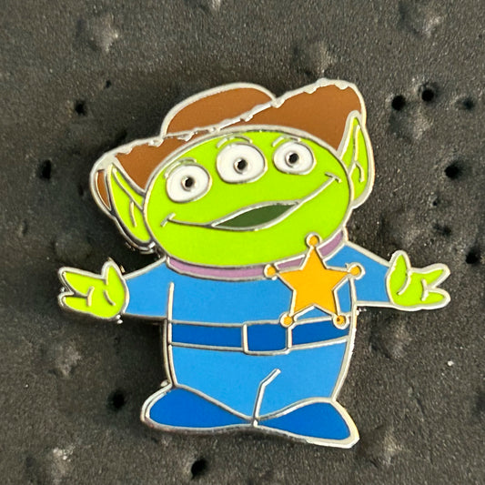 2024 - Alien - Wearing Andy’s Hat - Toy Story - Little Green Men Series - Disney Pin