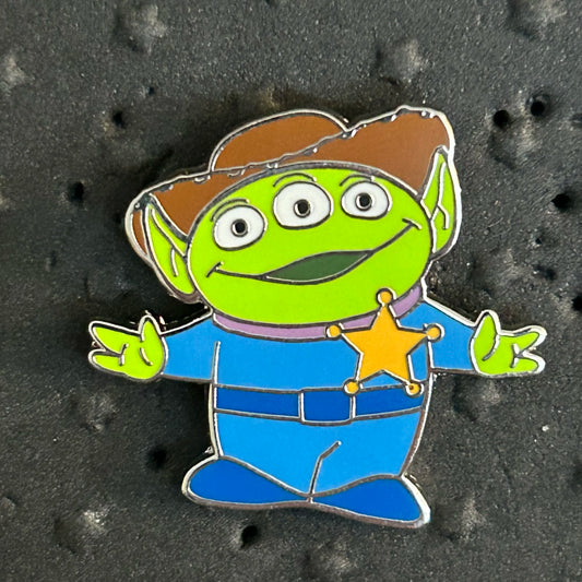 2024 - Alien - Wearing Andy’s Hat - Toy Story - Little Green Men Series - Disney Pin