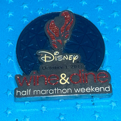 2011 - Spaceship Earth - Half Marathon Weekend - runDisney - LR - Disney Pin