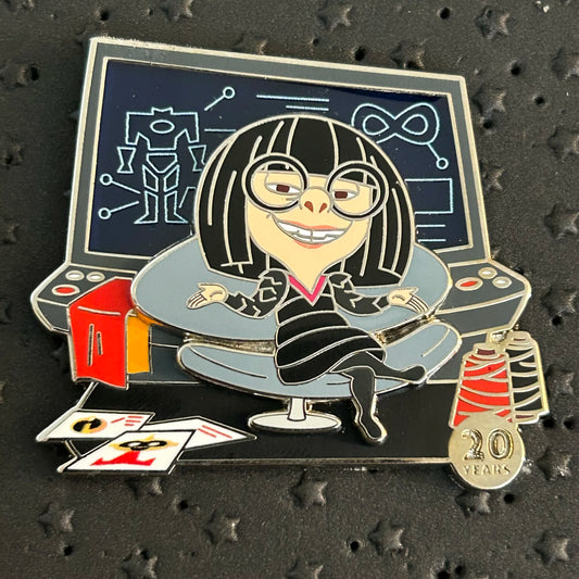 2024 - Edna Mode - Incredibles - 20 Years - LE. 3,000 - Disney Pin
