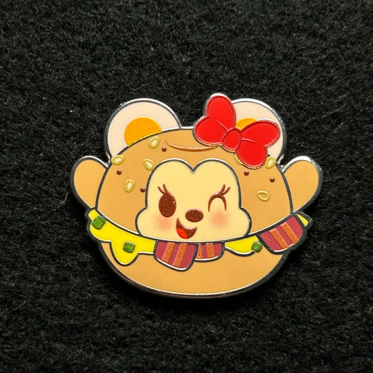 2023 - Minnie Mouse - Bagel Sandwich - Munchling - Mystery Series 3 - Disney Pin