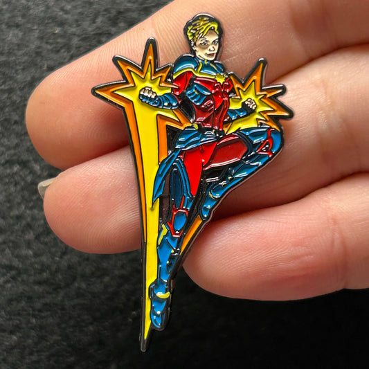 2022 - Captain Marvel - Infinity Saga - Soft Enamel - Disney Pin