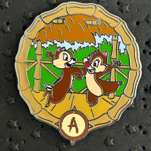 2024 - Chip and Dale - Adventureland - WDW - MGK - Mystery Pin