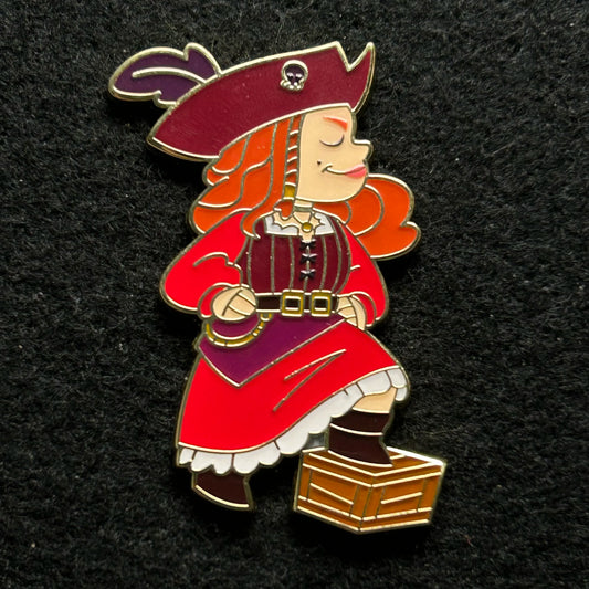 2023 - Red - Pirates of the Caribbean - Booster Series - Disney Pin